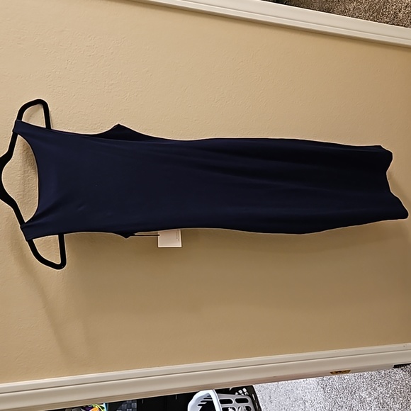 Superdown navy blue bodycon dress size small New - Picture 6 of 6